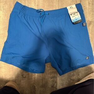 Billabong Men's Vibrant Blue Swim Trunks